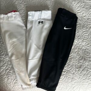 Under Armour and Nike Kids Bottoms - White and Black